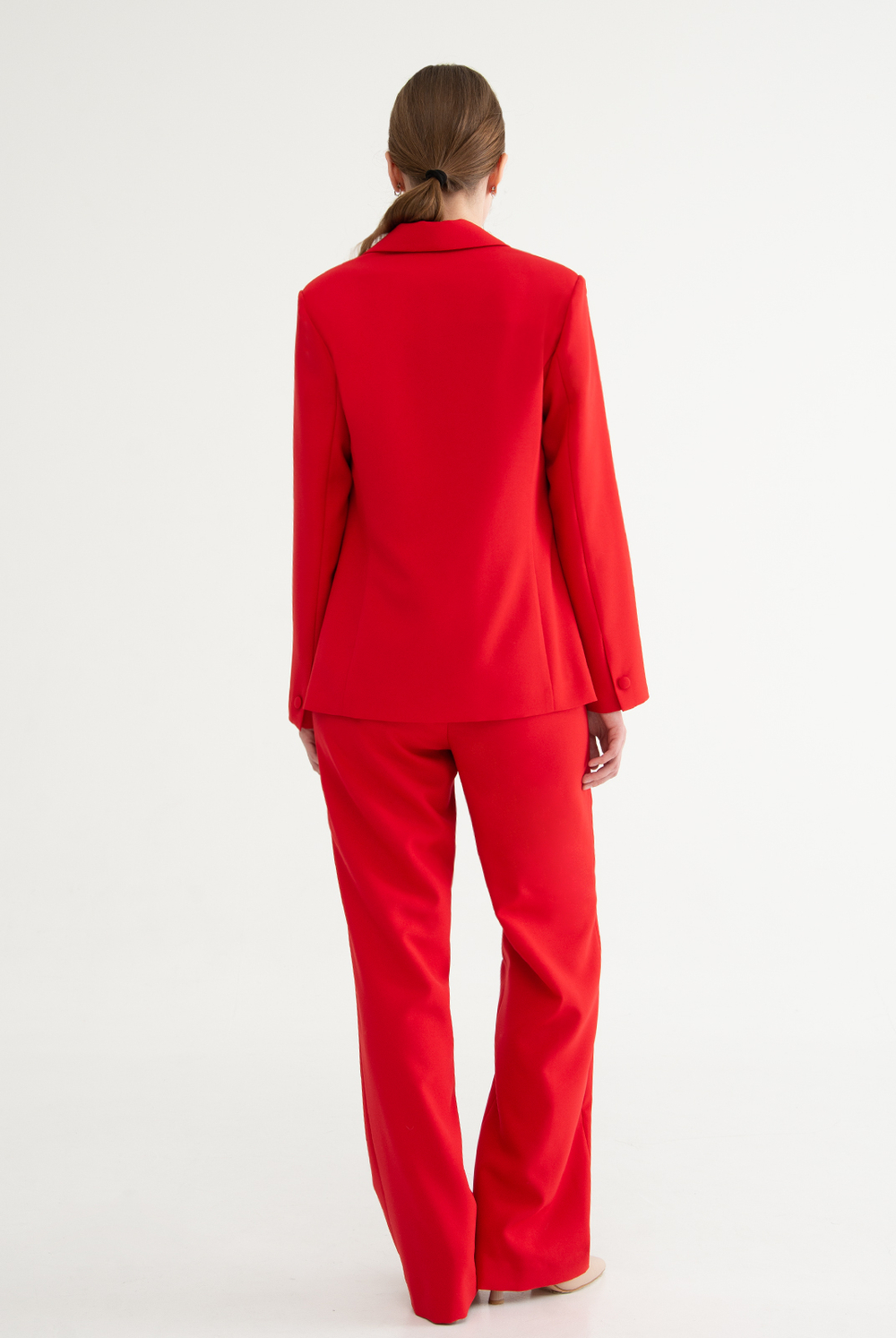 Жакет женский 4548зпа, красный #513Кр044548зпа