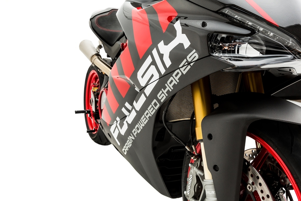 FullSix Карбоновая боковая панель - правая, нижняя Ducati 939 Supersport (2017-)