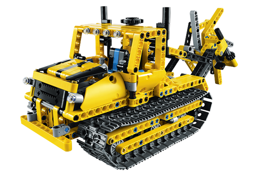 LEGO Technic: Бульдозер 42028 — Bulldozer — Лего Техник