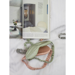 Маска для сна из натурального шелка цвета пыльной розы из коллекции essential