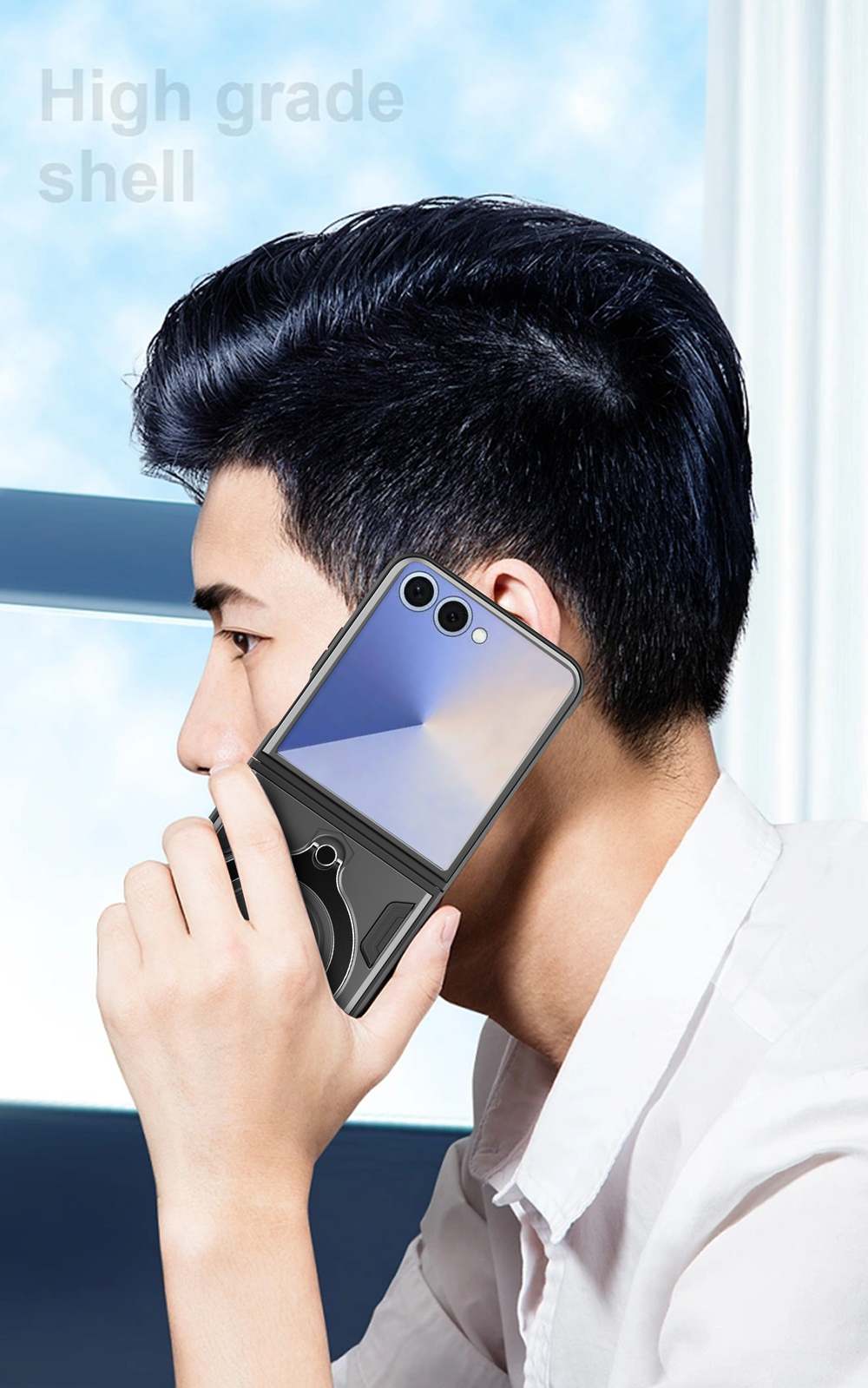 Чехол с кольцом Big Ring Case для Samsung Galaxy Z Flip 7