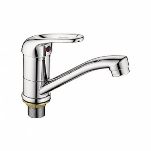 Смеситель для кухни 35к L4539В-2 Ledeme п/гайку с/отв кор излив, силумин