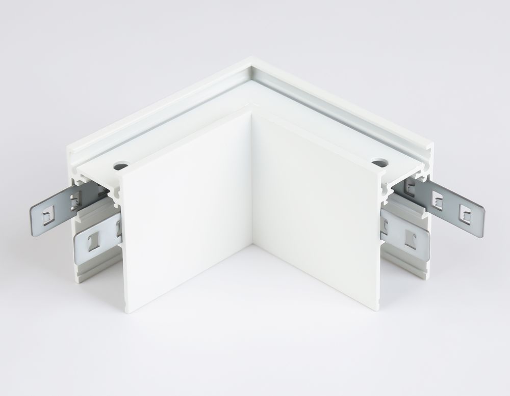 Ambrella Коннектор угловой для накладного шинопровода Magnetic 20mm 48V Track System GL3369