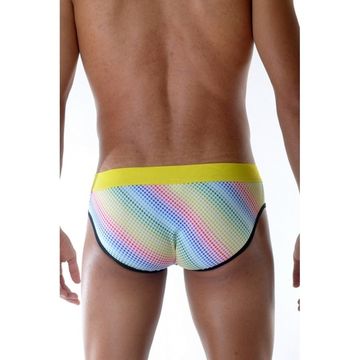 Мужские трусы слипы разноцветные Don Moris DM111828