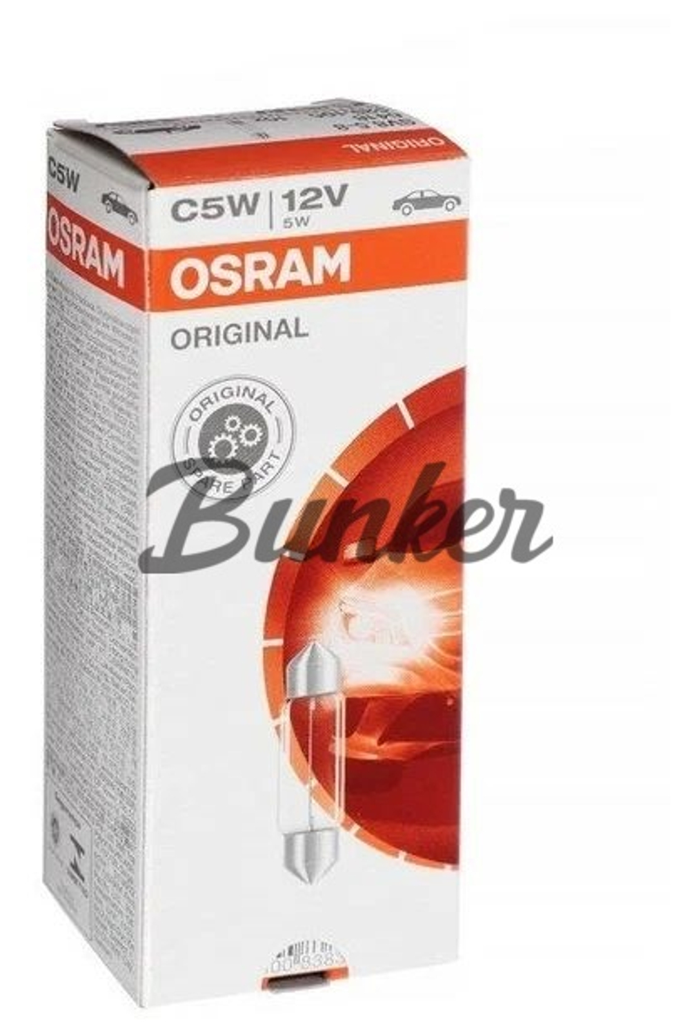 Галогеновая лампа C5W Osram,12V