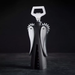 Штопор механический Peugeot Sauverain с двумя ручками черный