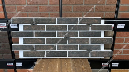 Клинкерная фасадная термопанель Paradyz Scandiano Brown ППС