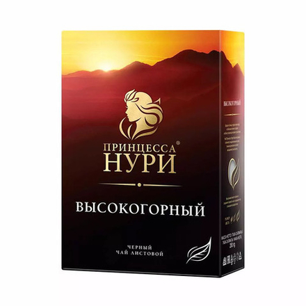 Чай черный листовой Принцесса Нури Высокогорный, 250 г