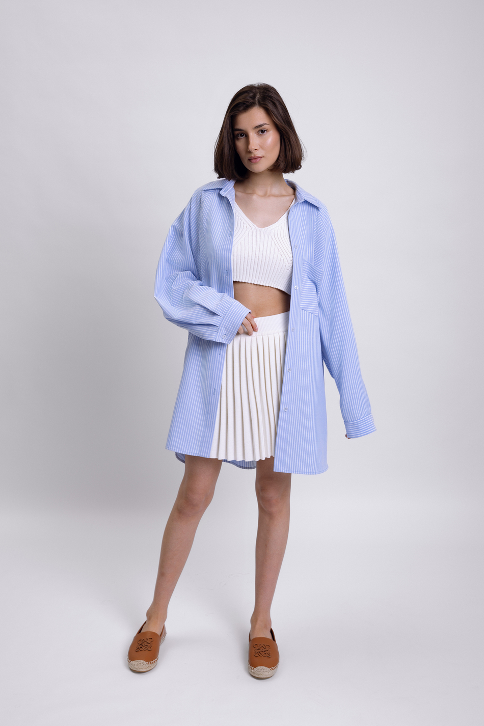 Юбка со складками