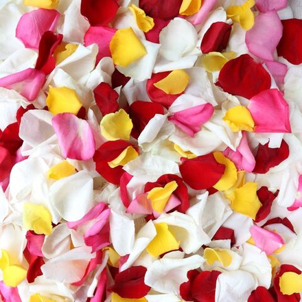 Лепестки роз микс