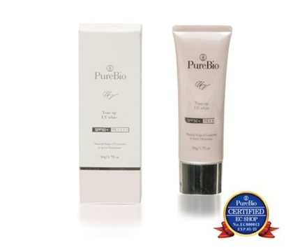 Мультифункциональный санскрин PUREBIO Tone Up UV White  (50 гр)