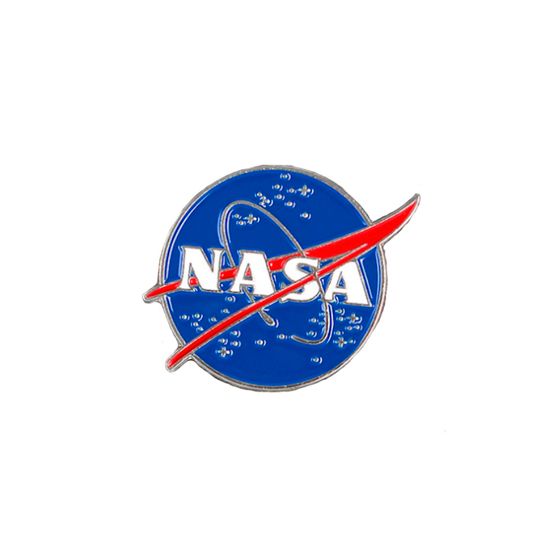 Значок металлический на одежду/Пин. NASA