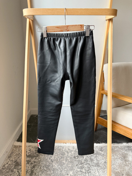 Леггинсы Monnalisa экокожа, 128