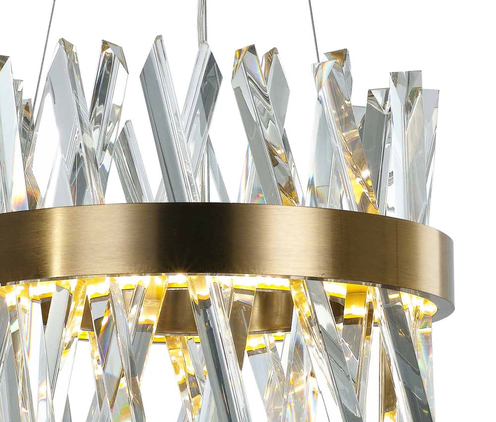 Люстра Akasha 600A  light antique brass