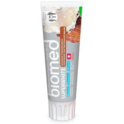Зубная паста BIOMED Супервайт 100г