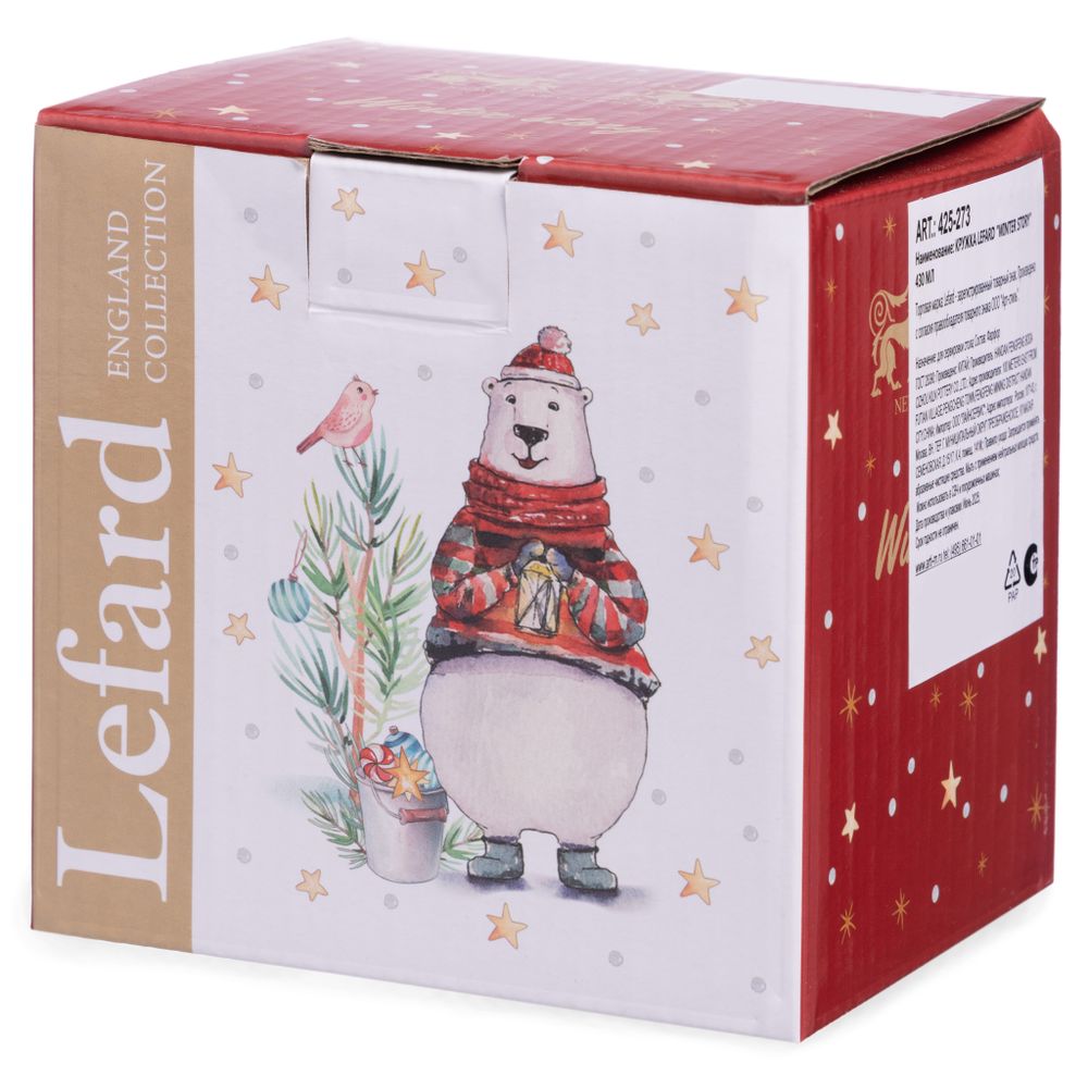 КРУЖКА LEFARD "WINTER STORY" 430 МЛ (КОР=24ШТ.)