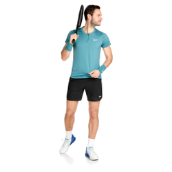 Мужское теннисное поло Nike Dri-Fit Advantage Court Polo Men - Turquoise