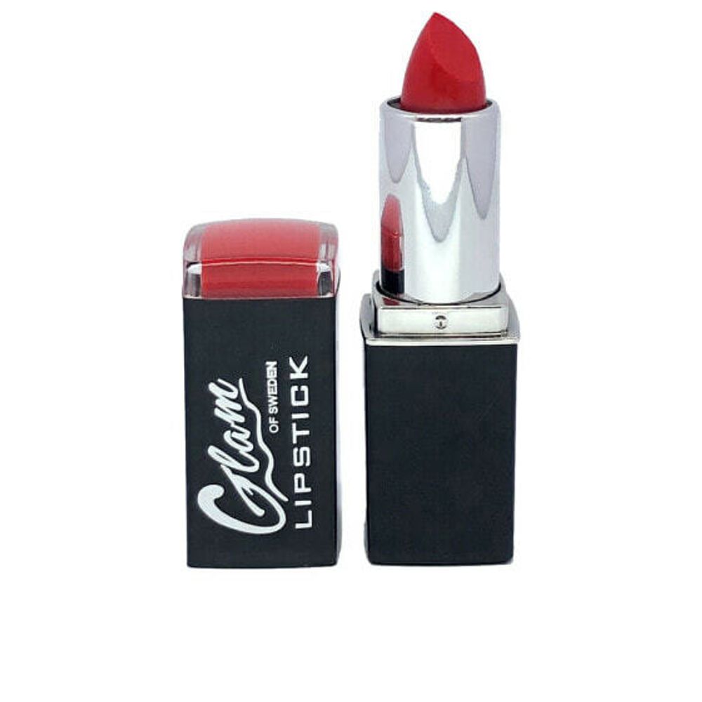 Glam Of Sweden Black Lipstick 74 True Red Губная помада насыщенного красного цвета и матового покрытия 3,8 г