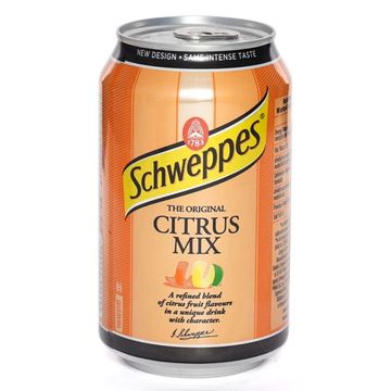 Газированный напиток Schweppes The Original Citrus Mix со вкусом цитрусовый микс, 330 мл (Польша)