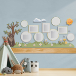 Комплект стендовых декораций Медведь с карманами А4 серии Скандик 157000936