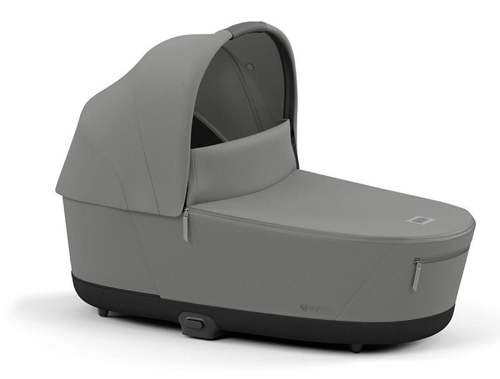 Коляска 3 в 1 Cybex Priam IV Chrome Brown complete и автокресло Cloud T i-Size Sepia Black Plus Mirage Grey