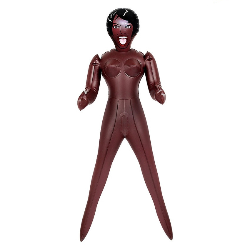 Кукла надувная Шарлиз три отверстия 156 см