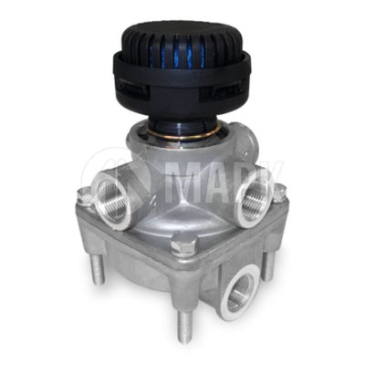 Клапан ускорительный а/м КАМАЗ, ЗИЛ, МАЗ с глушителем шума (TRUCKMARK)