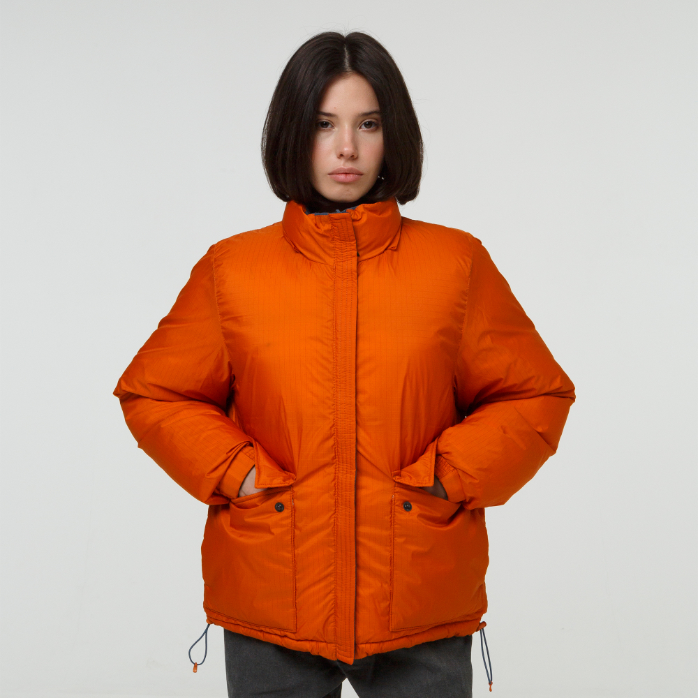Пуховик Меч PUFFER REVERSIBLE Blue/Orange  (синий)
