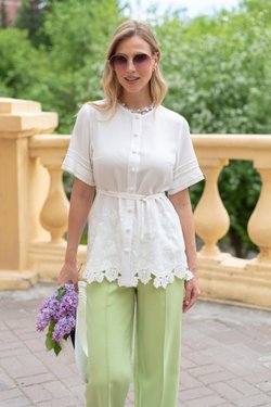 Блуза шитье из вискозы