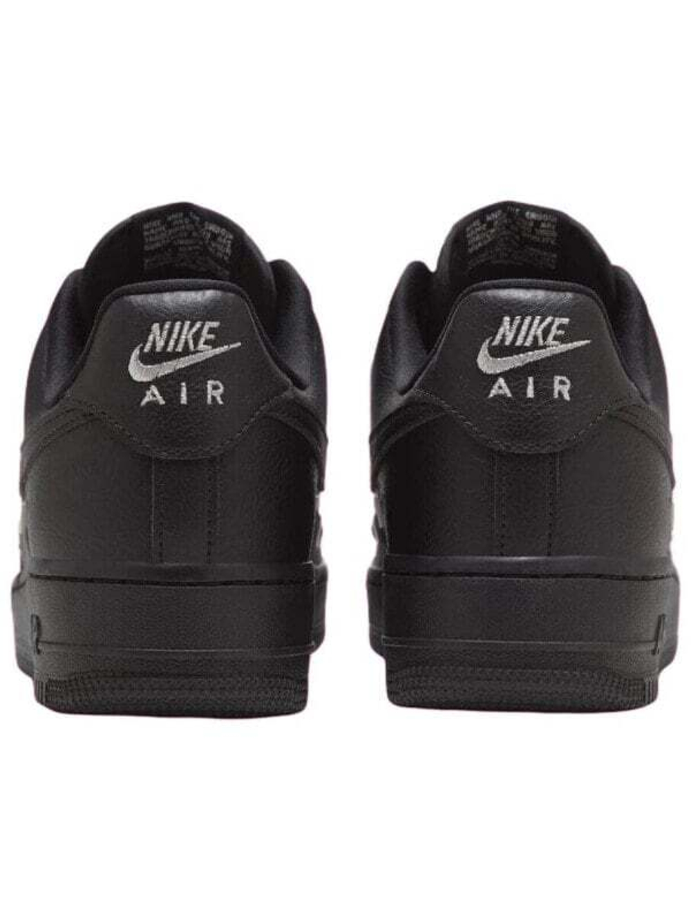 Кроссовки Nike Air Force 1 Low '07 Lx Black Silver Mini Swoosh