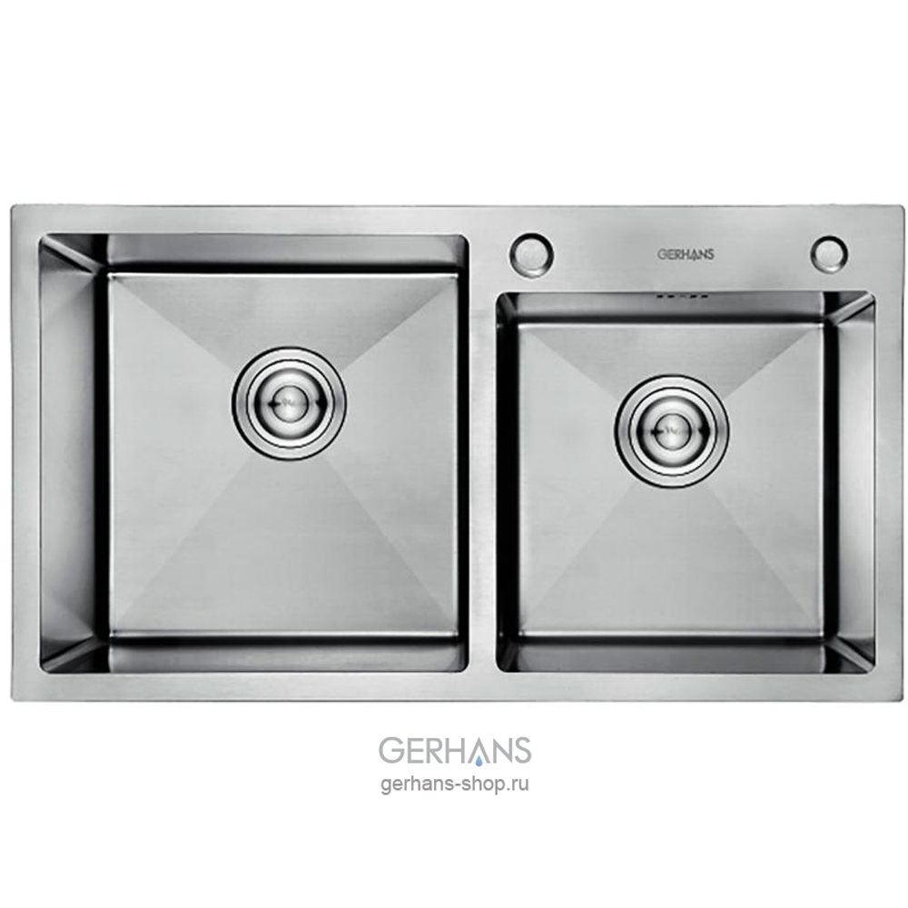 Кухонная мойка премиум GERHANS K37843-S