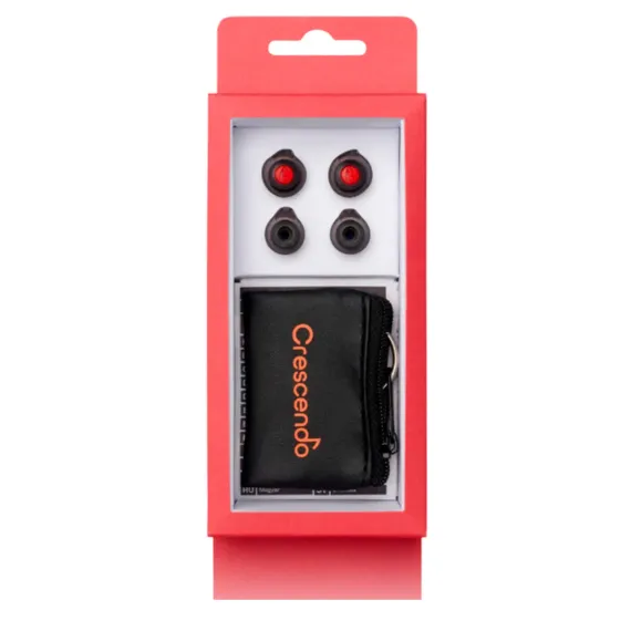 Dynamic Ear Company Crescendo Work Eco Box Red