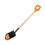 ЛОПАТА ШТЫКОВАЯ "ДАЧА" С ЧЕРЕНКОМ И РУЧКОЙ, 1185мм (1/4) "FISKARS" 1060033