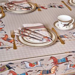 НАБОР САЛФЕТОК 2 ШТ "PASSAGE",40Х40СМ, 100% ХЛОПОК, КАПУЧИНО,ТВИЛ