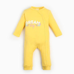 Комбинезон Flower, рост 86-92 см, жёлтый (Крошка Я)