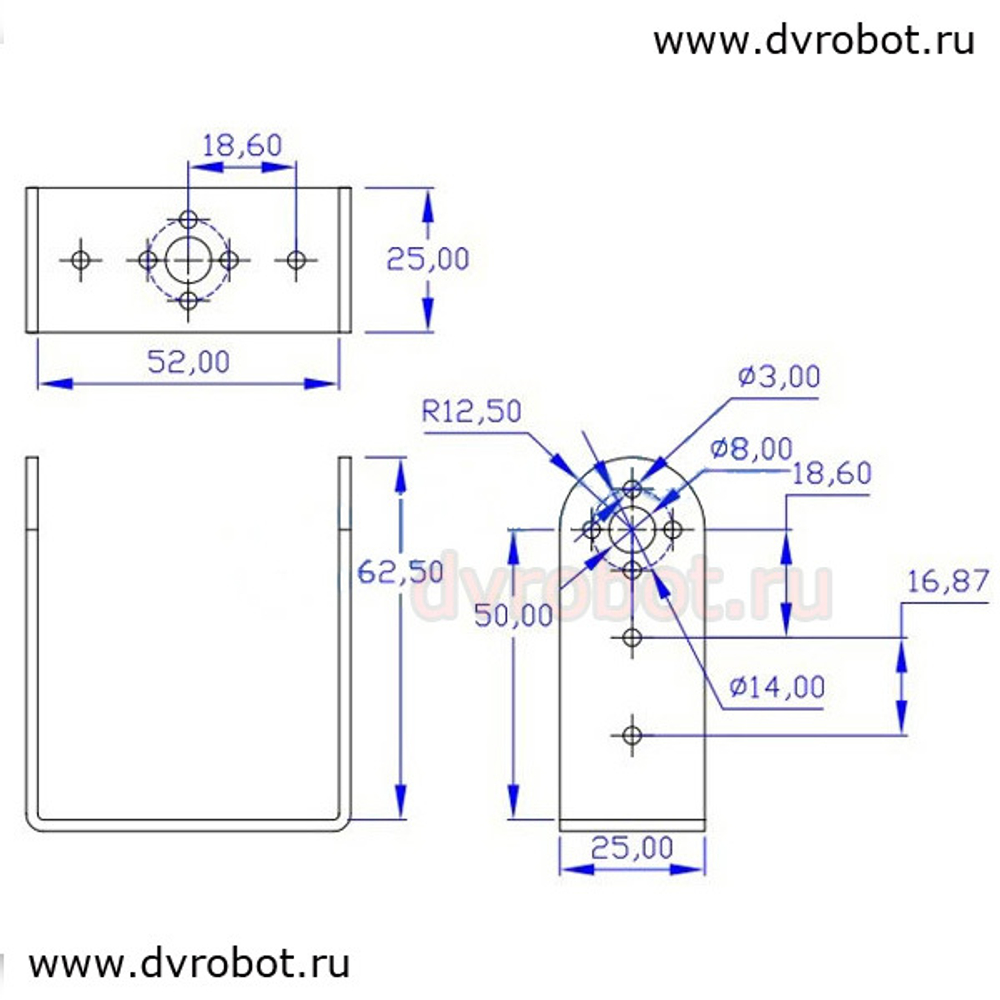 Сборка - кронштейн наклона 2.0