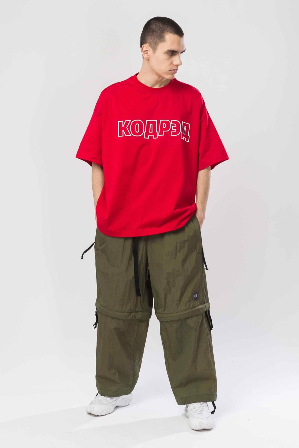 Футболка Codered Wide T Контур красная