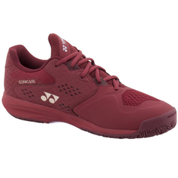 Мужские кроссовки теннисные Yonex Power Cushion Sonicage - dark red