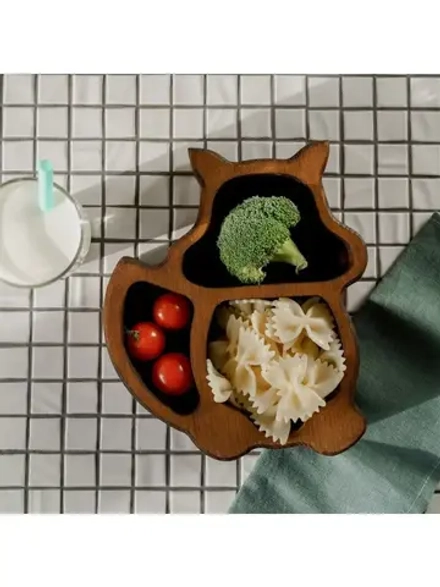 Менажница "Белочка" из Сибирского кедра