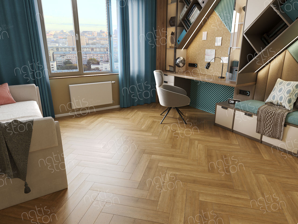 Кварцвиниловая плитка NatisSton Rubis 5003-03 Prekestolen