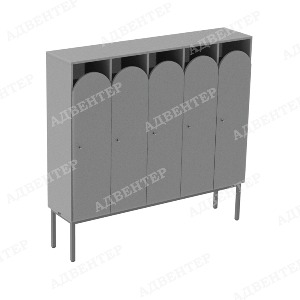 Шкаф детский для одежды 5 СЕКЦИЙ