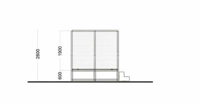 Батутная арена «Спорт» 5×2,44×2,8 м