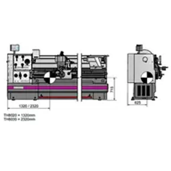 Отрезной блок для токарных станков Optimum 25-05