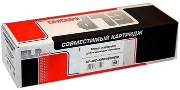 Тонер-картридж ELP, аналог Ricoh type SPC360HE для SPC360DNw/360SFNw/361SFNw magenta, 6K
