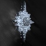 Макушка - звезда на елку «Полярная Звезда» белая