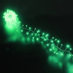 Гирлянда для дома 2,0 м 150 ламп LED «Мишура», IP-40, Зеленый