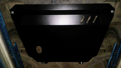 Защита ALFeco картера двигателя и кпп для Toyota Raum 2WD 1997-2004, V-1,5 (сталь 2 мм) арт.ALF24103st