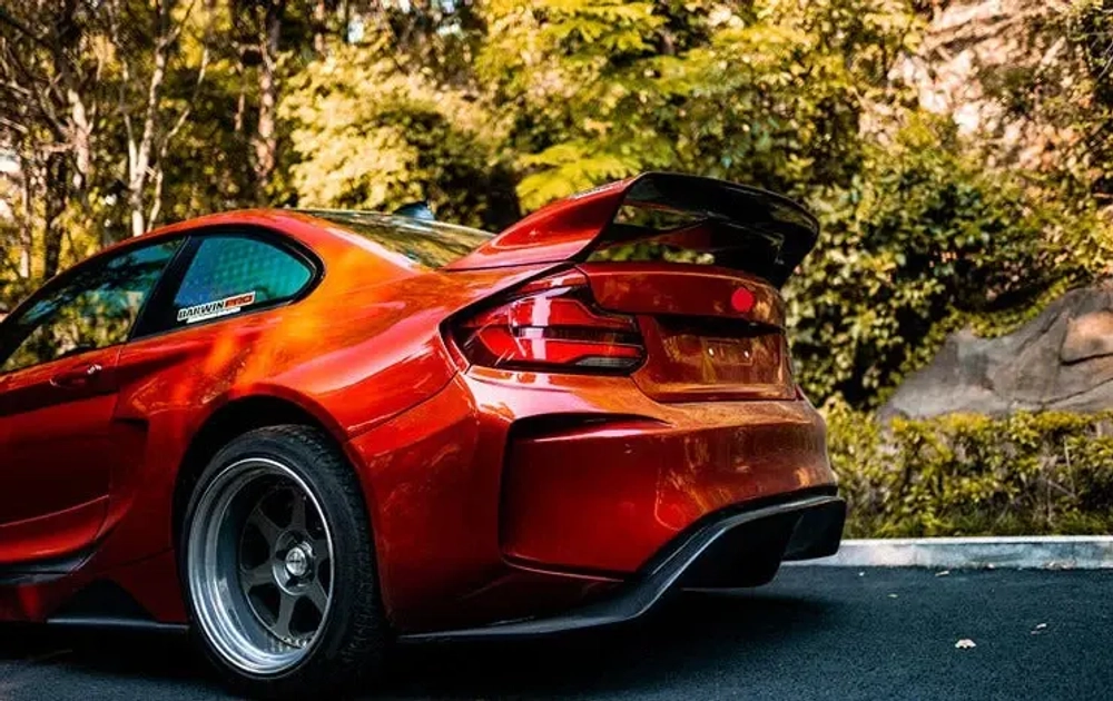 Широкий карбоновый обвес для BMW 2 серии F22 2014-2019 БМВ