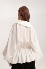 Блуза с баской