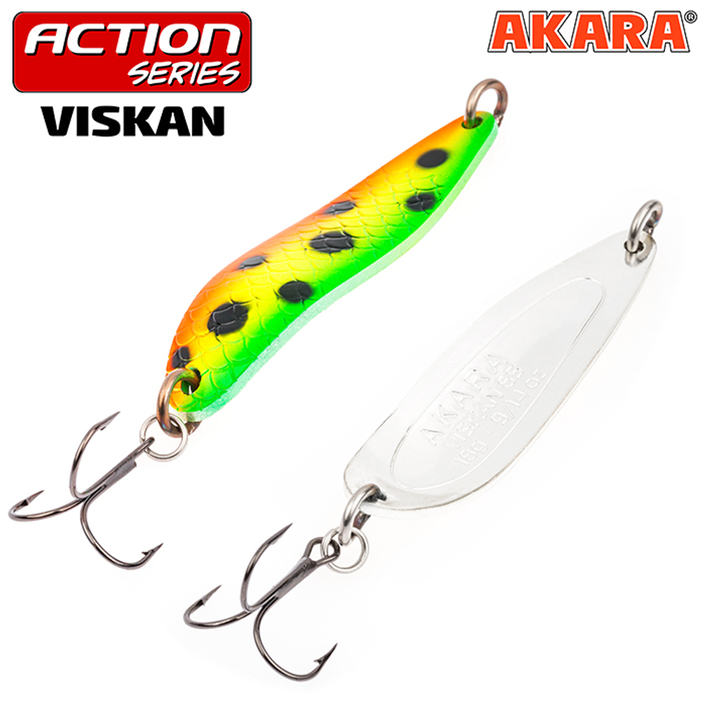 Блесна колебалка Akara Action Series Viskan 80 32 гр. 1-1/7 oz. AB93